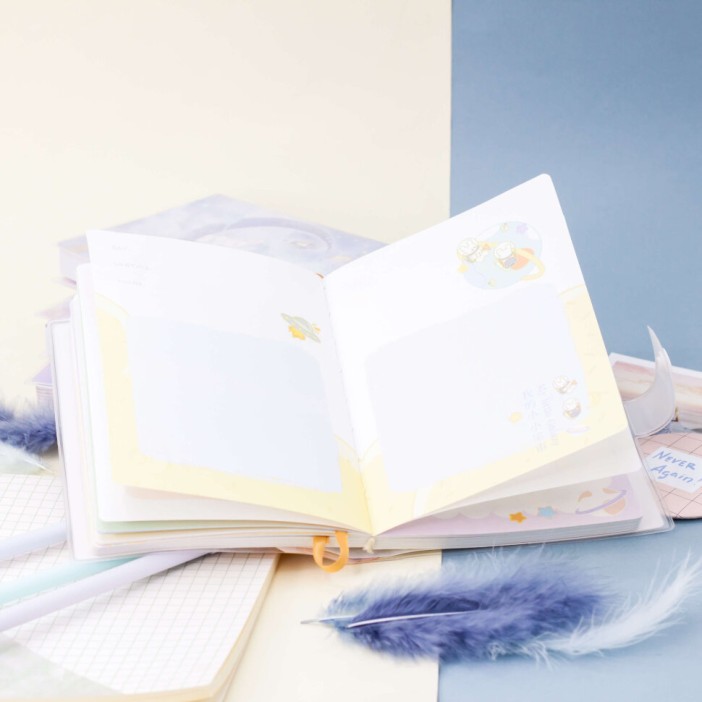 Блокнот "Space hare" big planet, black 