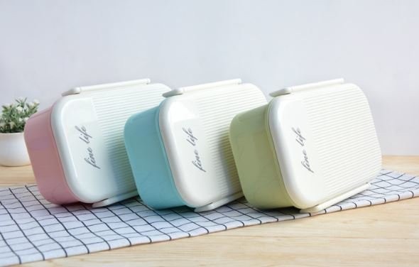 F947C Ланчбокс "Fine life" blue 