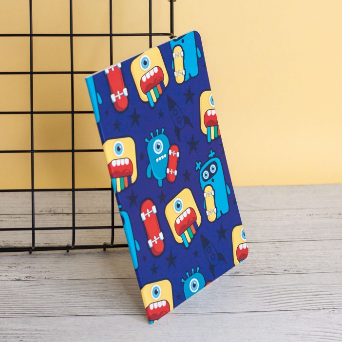 Тетрадь (A5) "Aliens skate", dark blue (13.5*20.5) 