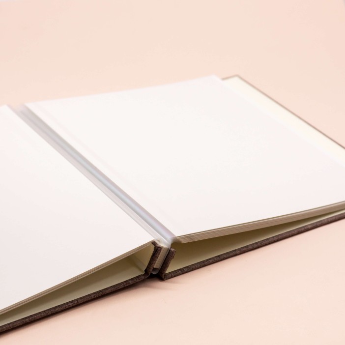 Фотоальбом с магнитными листами &quot;Textile&quot;, light grey 