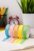 Набор декоративного скотча &quot;Multicolor tone&quot;, rainbow, mix 