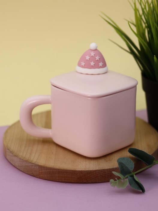 Кружка «Cubic animal, pig», pink (350 ml) 