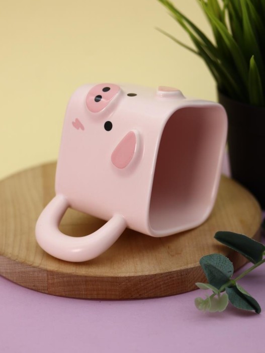 Кружка «Cubic animal, pig», pink (350 ml) 