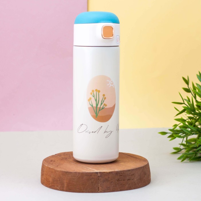 Термос "View flower", purple (420 ml) 