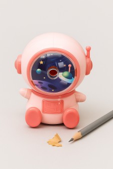 Точилка для карандашей механическая "Cosmo friends", pink