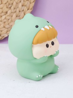 Копилка "Baby dragon", green (16,5 см), пластик