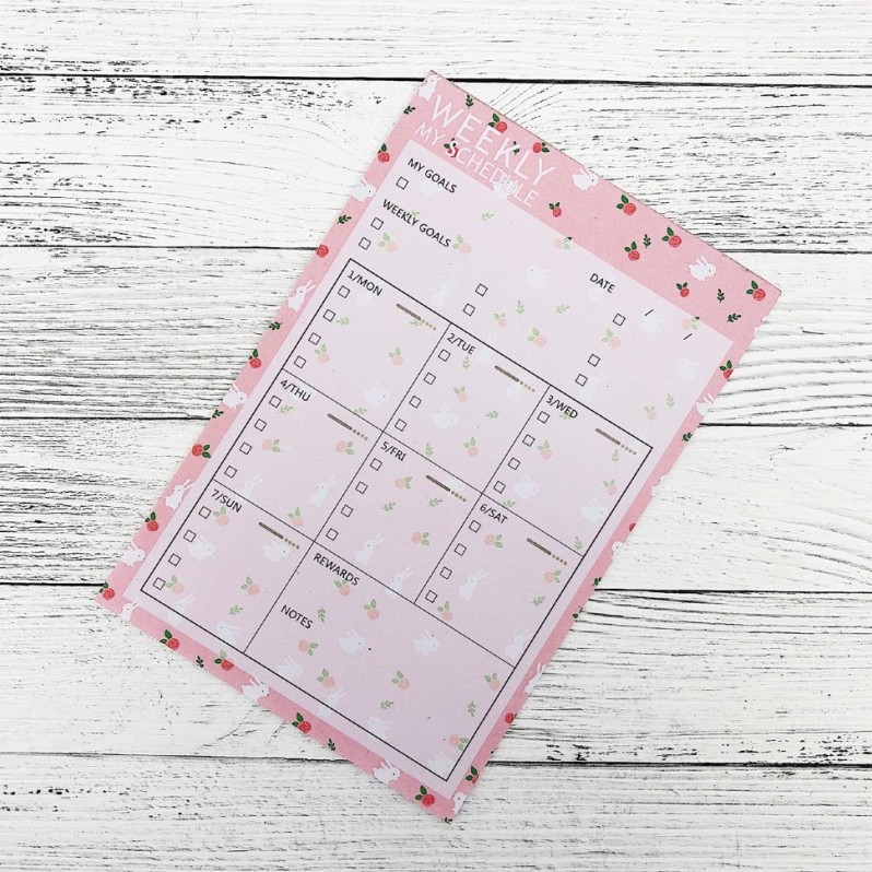 Планнер  &quot;Weekly my schedule&quot; Hare 