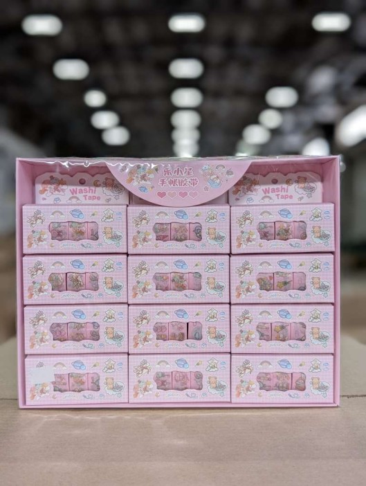 Набор декоративного скотча 4 шт. &quot;Cute ballon&quot; pink 