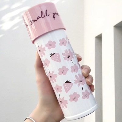 M-2810W Термос "Paradise " (320ml) pink