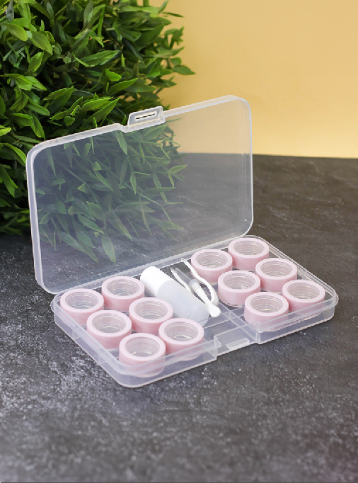 Контейнер для линз «Set № 6», pink 