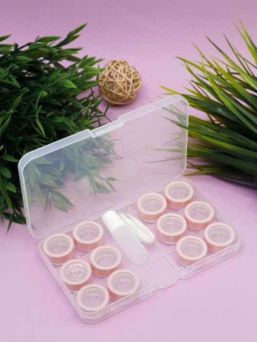 Контейнер для линз «Set № 6», pink 