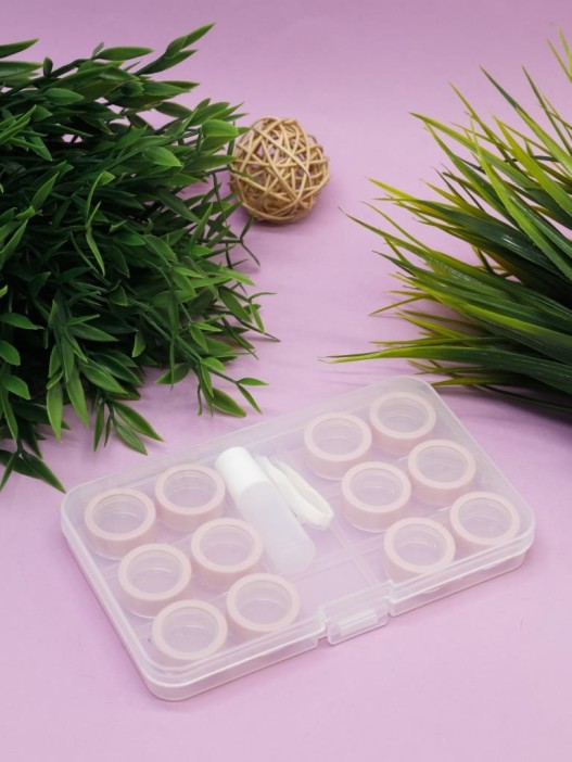 Контейнер для линз «Set № 6», pink 