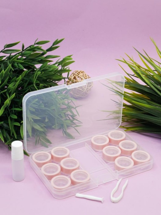 Контейнер для линз «Set № 6», pink 