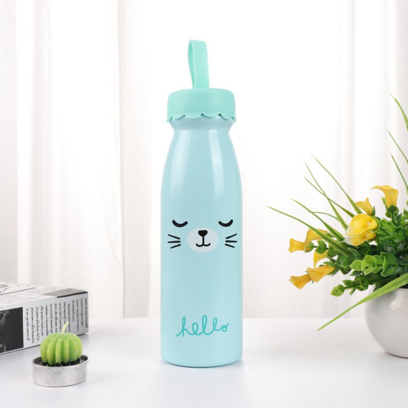 Термос &quot;CUTE cat&quot;, blue (450 мл) 