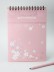 Скетчбук (B5) "Nice flowers", pink (18*25) 30 л. 130 г/м