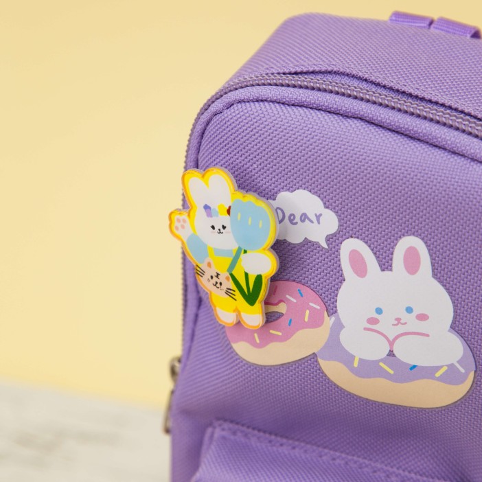 Пенал "Happy lucky", purple 