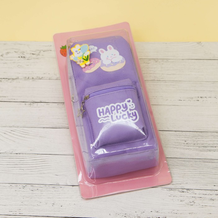 Пенал "Happy lucky", purple 