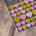 Наклейки "Элегантные сердечки", микс