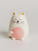 Копилка керамическая «Sleepy cat», white (12,5х10 см) 
