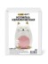 Копилка керамическая iLikeGift "Сонный кот", белая (12,5х10 см)