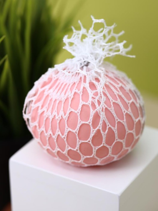 Мялка - антистресс «Rainbow ball», pink 