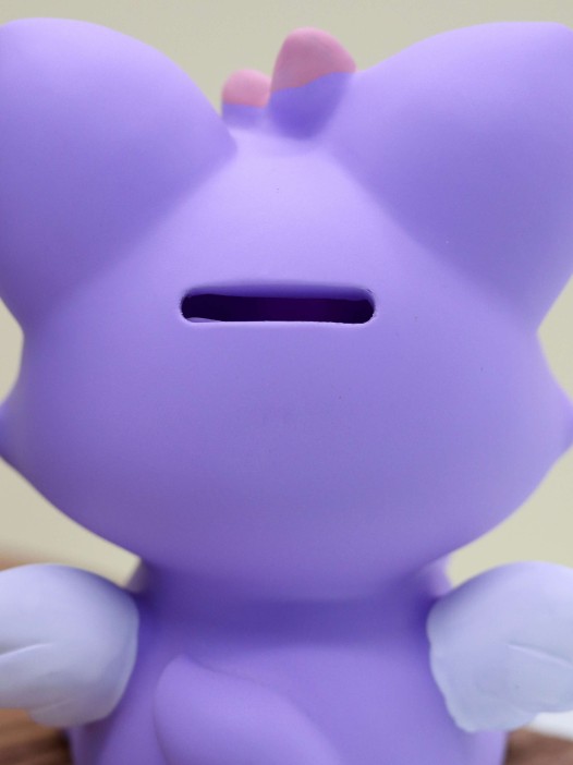 Копилка «Angel fox», purple 