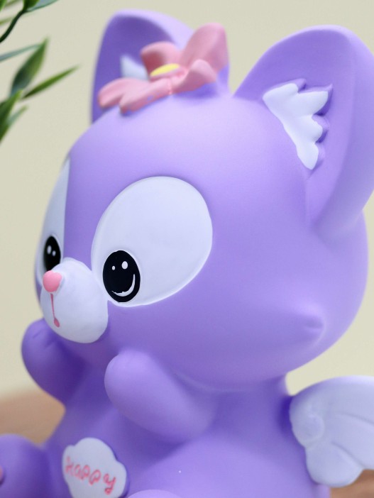 Копилка «Angel fox», purple 