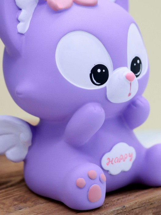 Копилка «Angel fox», purple 