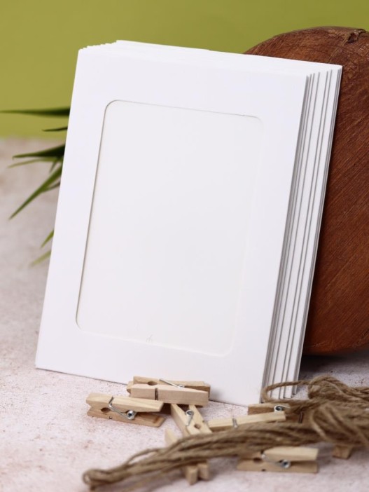 Крафтовые фоторамки «Classic», white, 11.5*15.5 см 