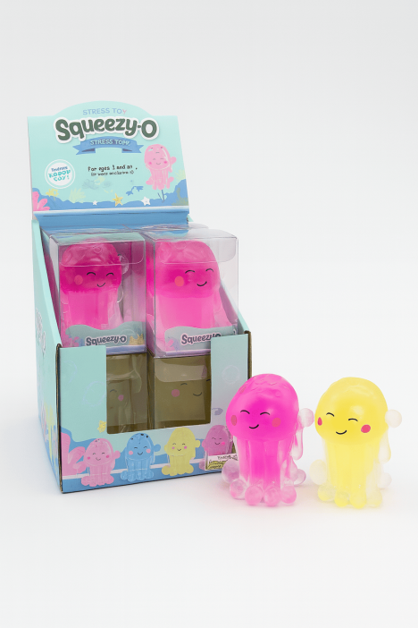 Мялка - антистресс «Cute octopus», blue 