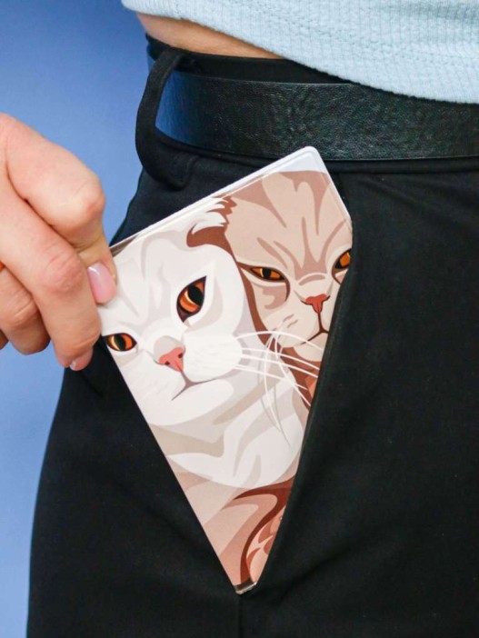 ОБЛОЖКА ДЛЯ ПАСПОРТА «Sweet pair», плотность 600 мкм 