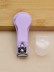 Маникюрный инструмент &quot;Simple roud&quot;, purple 