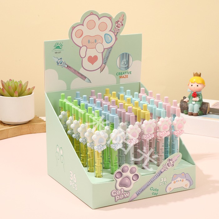 Ручка  &quot;Cat paw maze ball&quot;, mix 