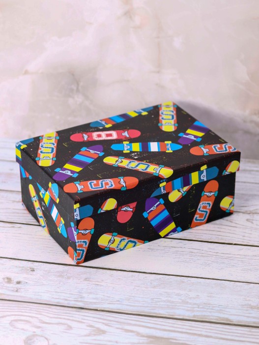 Набор подарочных коробок 3 в 1 «Skateboard», 18*12*7-21*14*8.5-23*16*9.5 