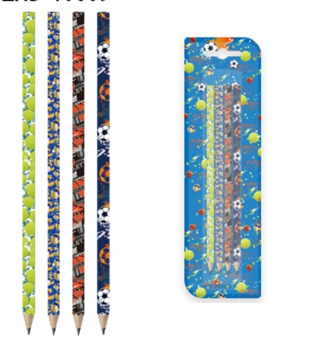 Набор простых карандашей &quot;Balls&quot;, mix 
