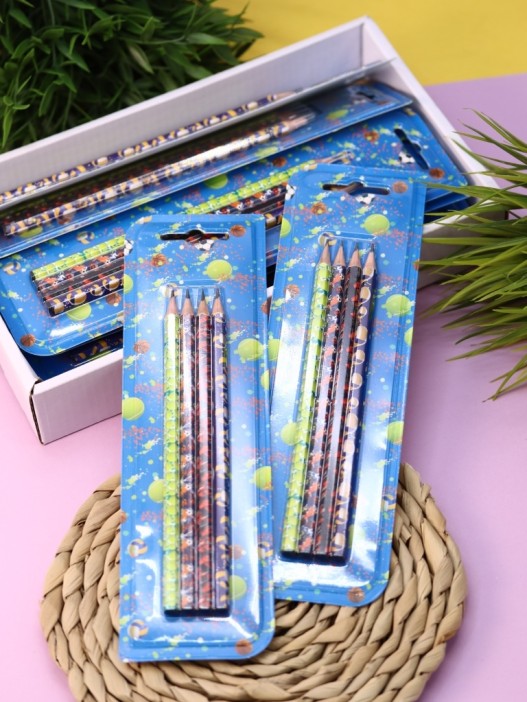 Набор простых карандашей &quot;Balls&quot;, mix 