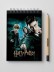 Блокнот А5 "Гарри Поттер", 60л, клетка, картон 200 гр/м2, (141*201 мм)