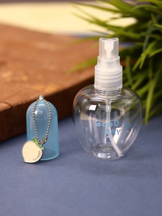 Дорожная бутылочка &quot;Good day peach&quot;, blue (70 ml) 