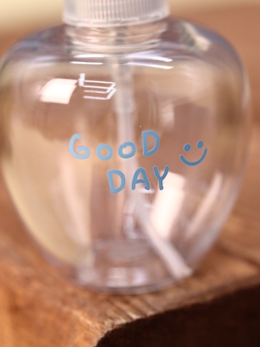 Дорожная бутылочка &quot;Good day peach&quot;, blue (70 ml) 