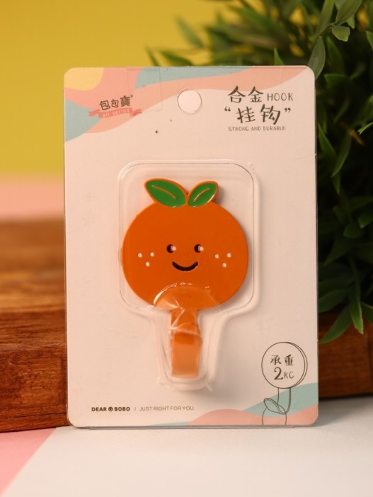 Крючок на липучке «Nice orange», orange 