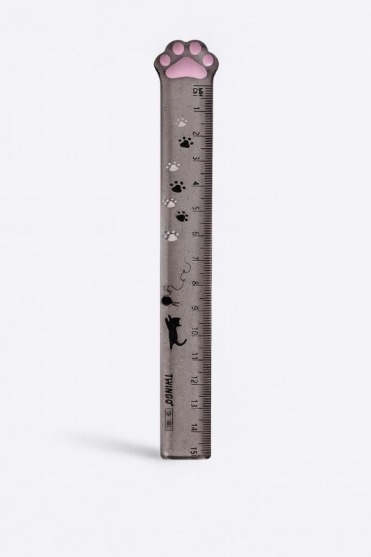 Линейка «Claw paw», black 