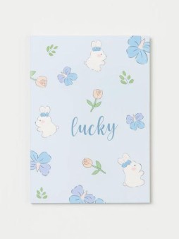 Зеркало "Lucky bunny", blue