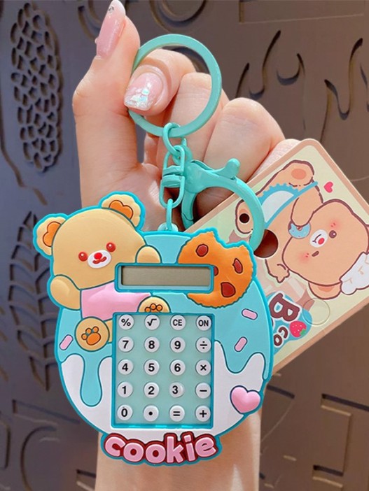 Брелок-калькулятор &quot;Bear cookie&quot;, blue 
