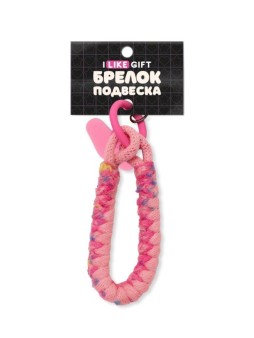 Брелок-подвеска для телефона iLikeGift "Стрела", розовый