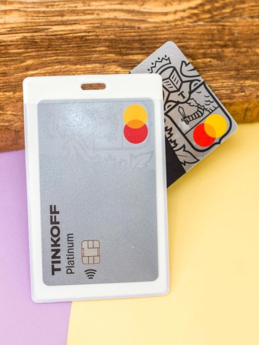 Держатель для карт "Multicolored hearts" (6,5 х 10,4 см) 