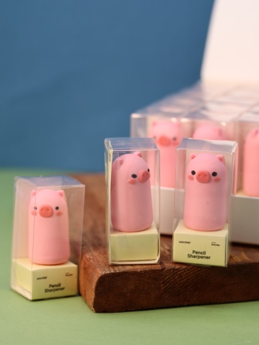 Точилка для карандашей &quot;Pig&quot;, шоу-бокс 24 шт. 