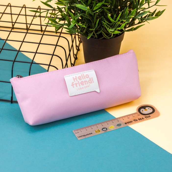 Пенал "Ruler animals", pink 