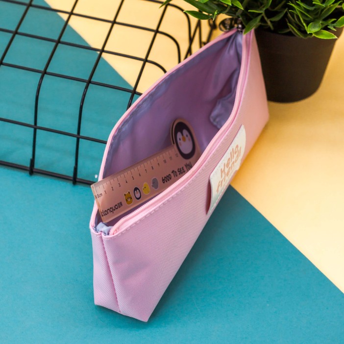 Пенал "Ruler animals", pink 