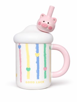 Кружка «Piglet pie», pink (420 мл)