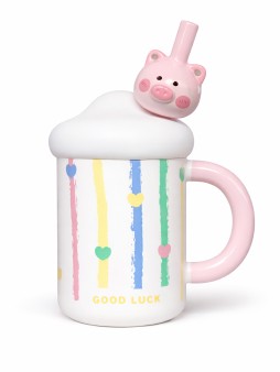 Кружка «Piglet pie», pink (420 мл)